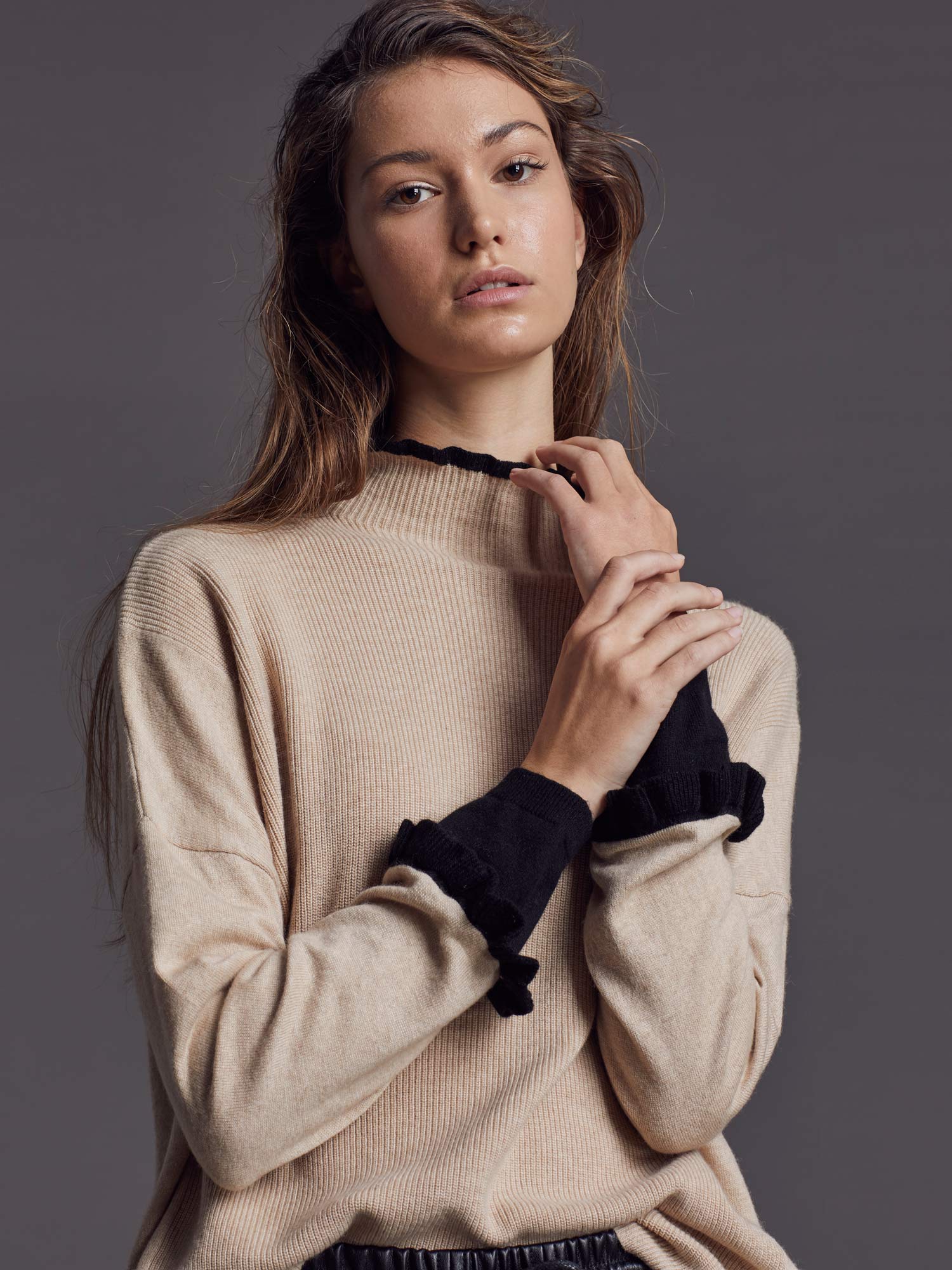 Grace Jumper - Sable/Black