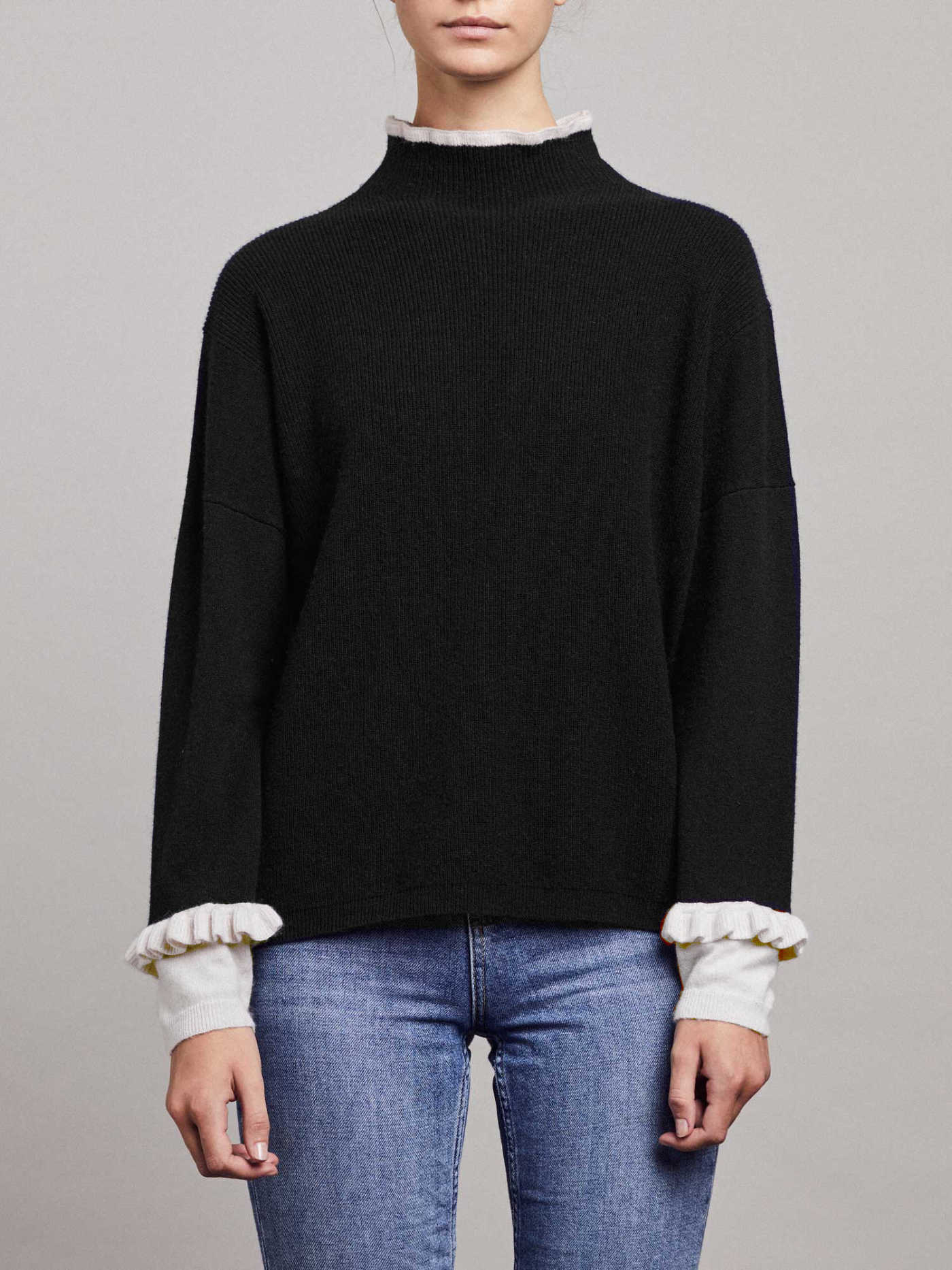 Grace Jumper - Black/Vanilla - Image 8