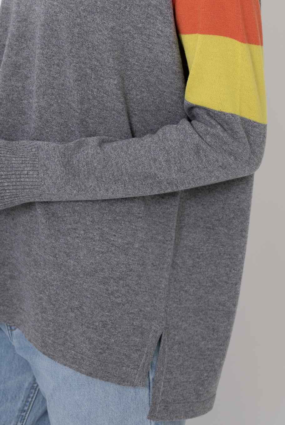 Maddie Jumper - Grey Marl/Sunset - Image 10