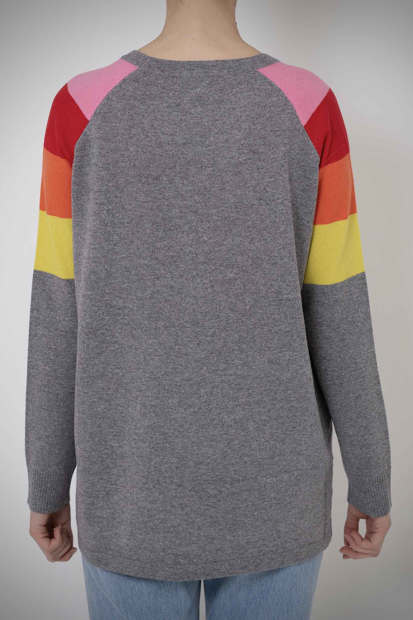 Maddie Jumper - Grey Marl/Sunset - Image 9